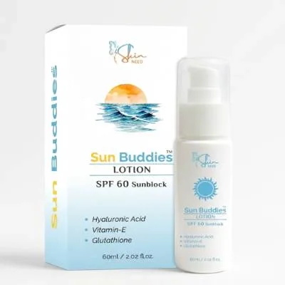 Sunbuddies Mineral Sunscreen SPF 50 — Broad-Spectrum Non-Nano Zinc Oxide SPF 50 Family Dermal Shield