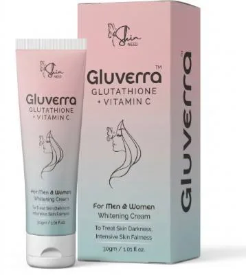 Gluverra Whitening Cream — L-Glutathione, Kojic Acid & Vitamin C Skin Lightening Protocol